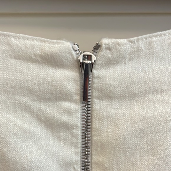 Calvin Klein Collection white linen skirt - Picture 4 of 9
